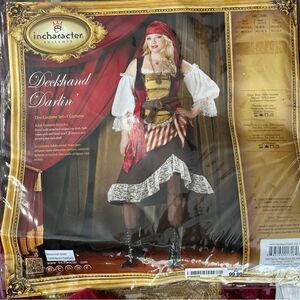 Incharacter Deckhand Darlin’ 2XL Pirate Costume Cosplay